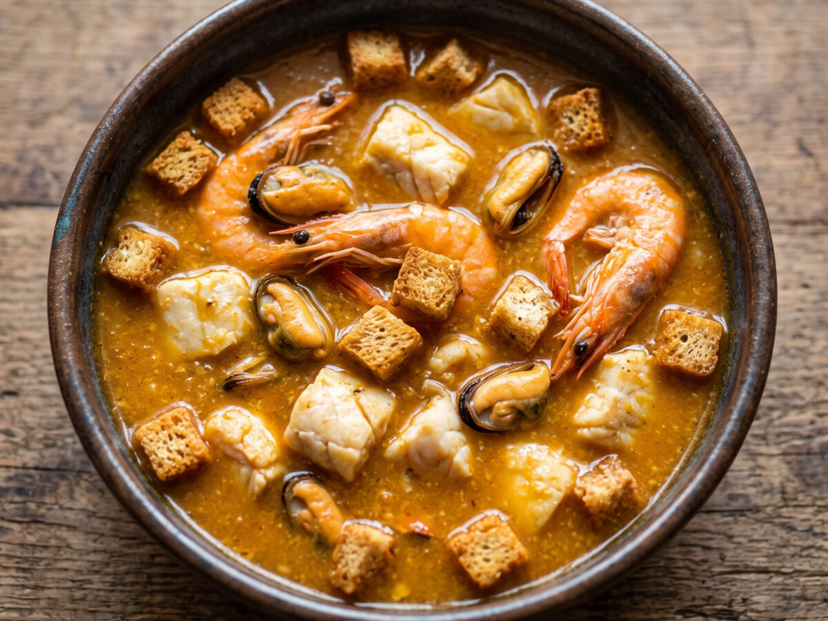 Sopa de peix – katalanische Fischsuppe