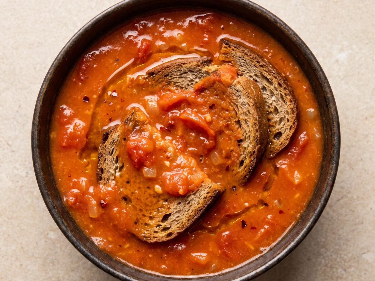 Sopa de tomate trujillana aus Extremadura