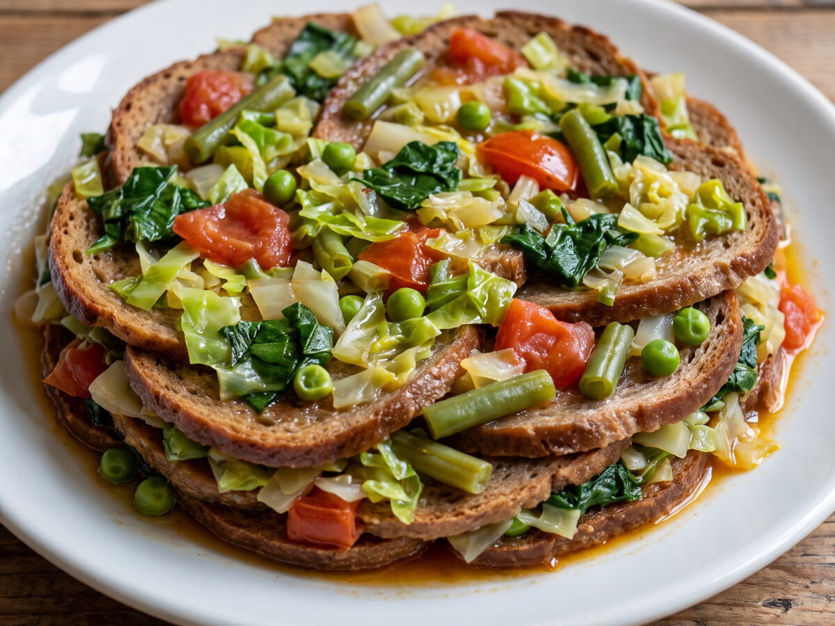 Sopas mallorquinas: Gemüse und Brot aus Mallorca