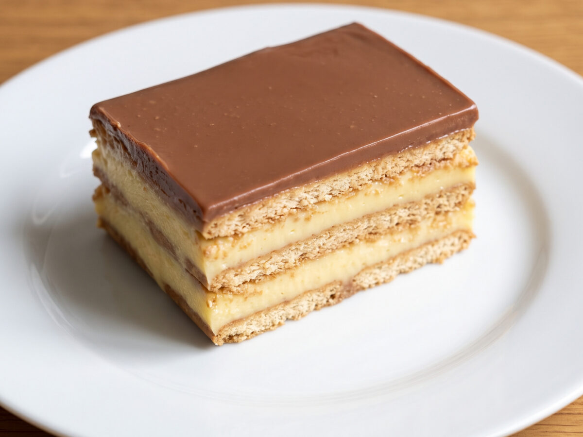 Tarta de la abuela: Keks, Creme und Schokolade
