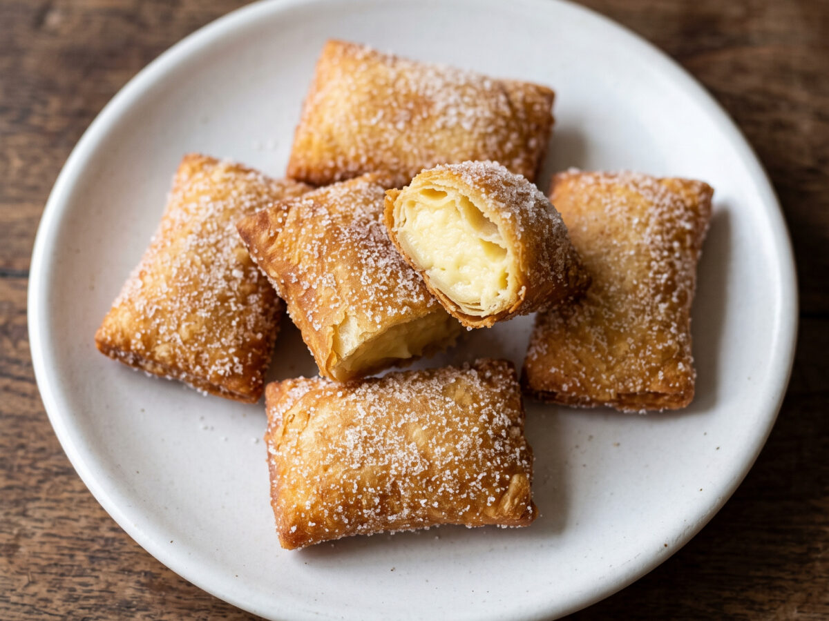 Teresitas de crema – Asturiens frittierte Cremeteigtaschen