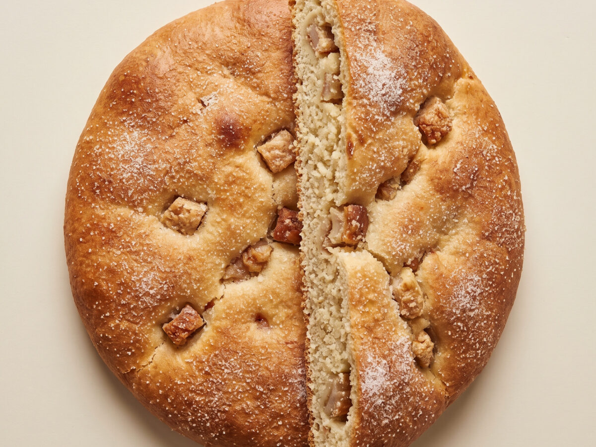 Torta de txantxigorri aus Navarra