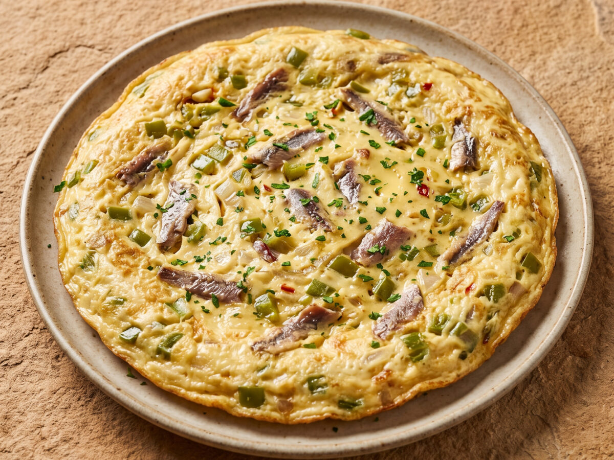 Tortilla de anchoas aus dem Baskenland