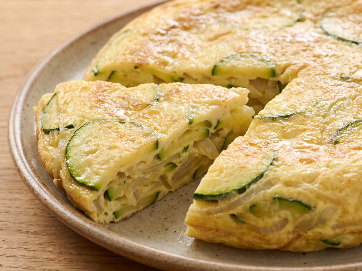 Tortilla de calabacín