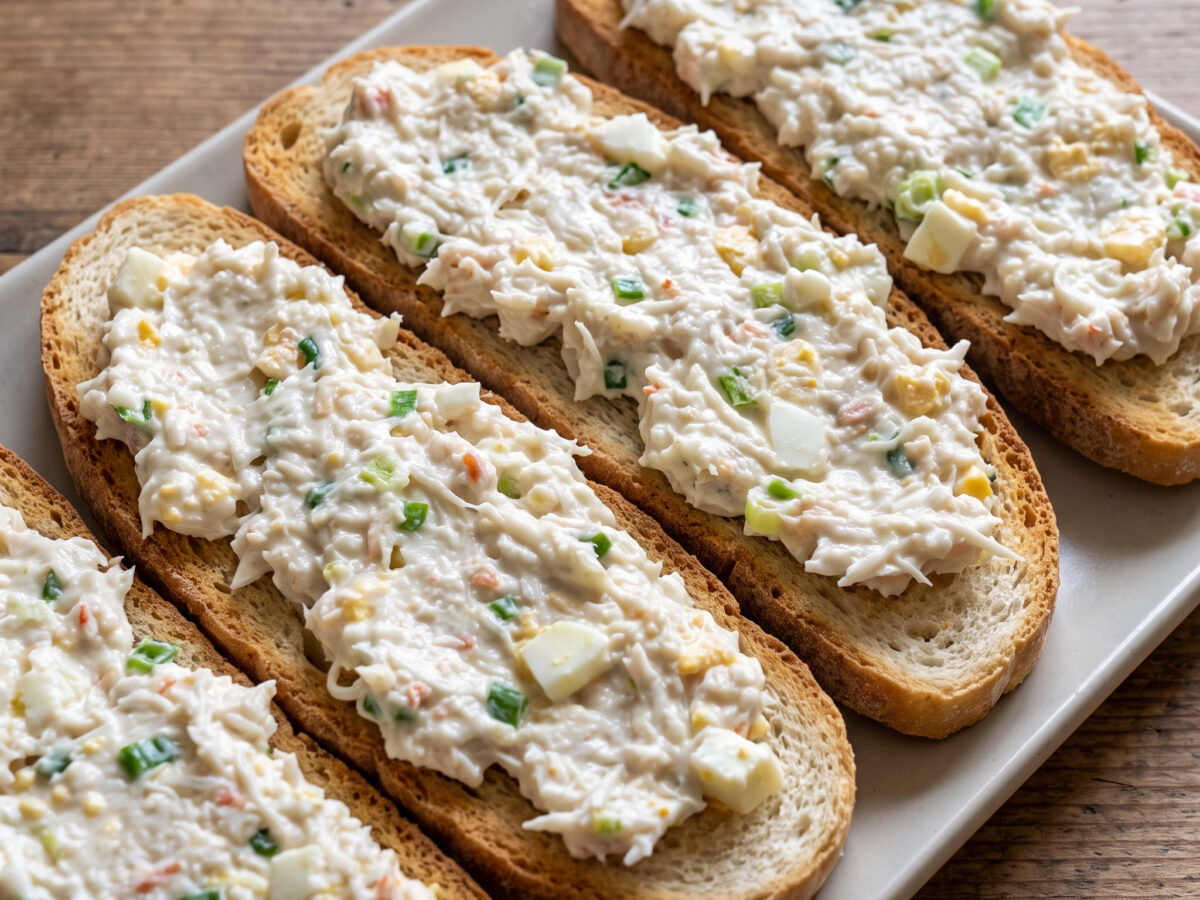Tostas de changurro aus dem Baskenland