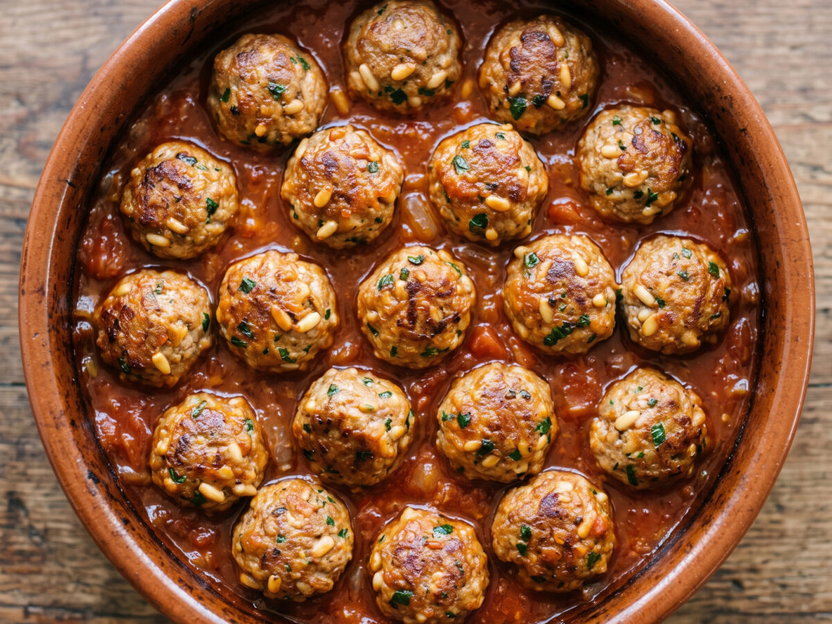 Valencianische Albóndigas mit Tomatensauce